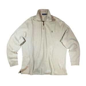 Polo Ralph Lauren 1/4 Zip Knit Sweater - 2XL